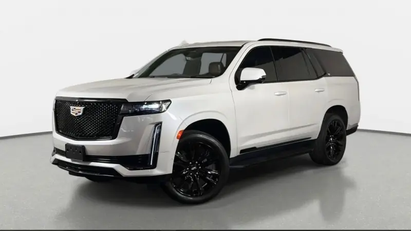 White Cadillac Escalade ESV rental in Detroit