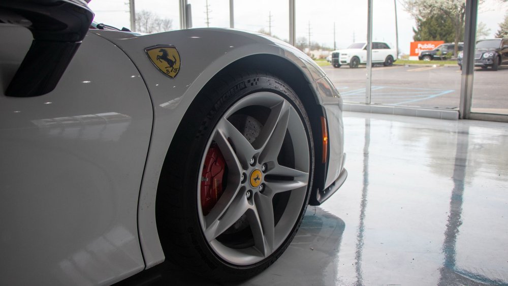 2022 White Ferrari SF90