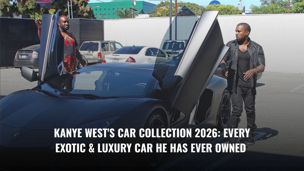 Kanye west exotic luxury cars collection 2026