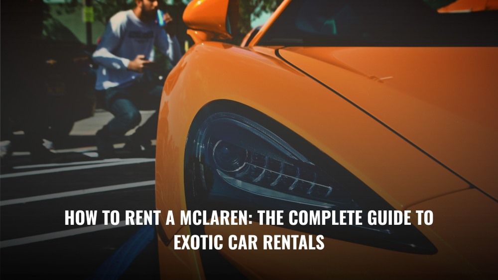 Rent a mclaren