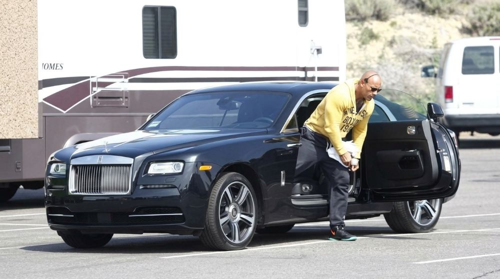 Rolls Royce Wraith The Rock