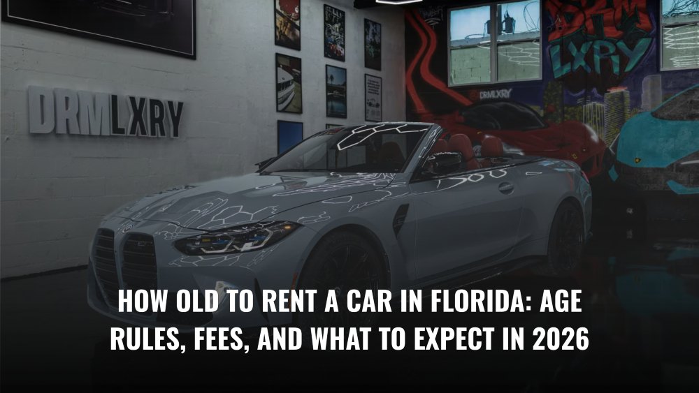 How Old to Rent a Car in Florida: Age Rules, Fees, and What to Expect in 2026
